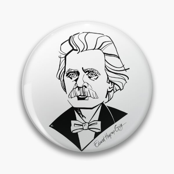 Item preview, Edvard Grieg designed and sold by Irina Ivanova.