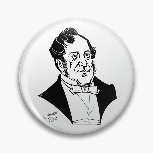 Item preview, Gioachino Rossini designed and sold by Irina Ivanova.
