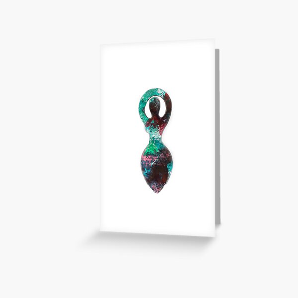 Menstruation Goddess Greeting Card