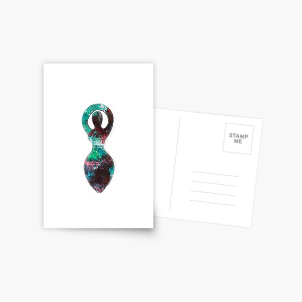 Menstruation Goddess Postcard