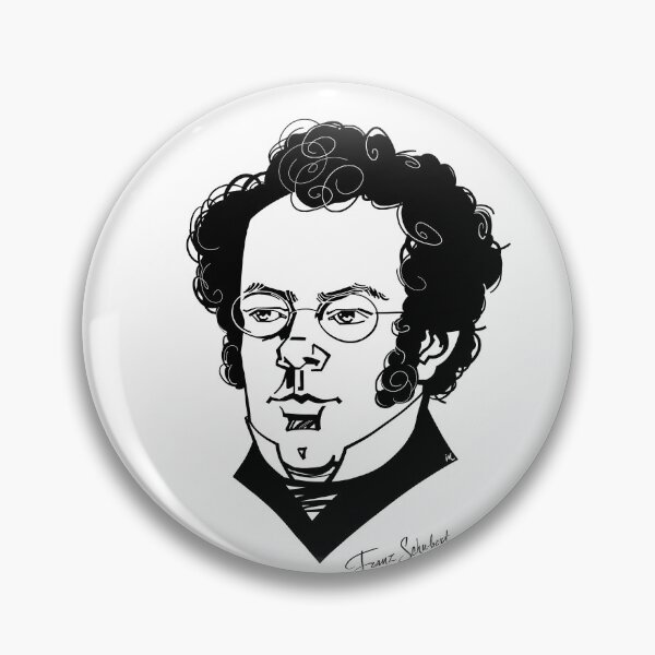 Item preview, Franz Schubert designed and sold by Irina Ivanova.