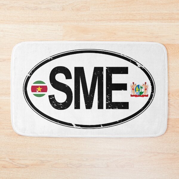Item preview, Suriname Oval Country Code Decal designed and sold by rogue-design.