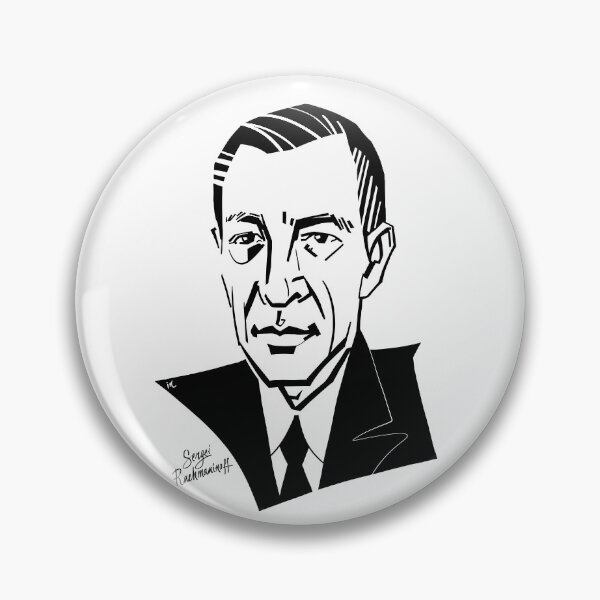 Item preview, Sergei Rachmaninoff designed and sold by Irina Ivanova.