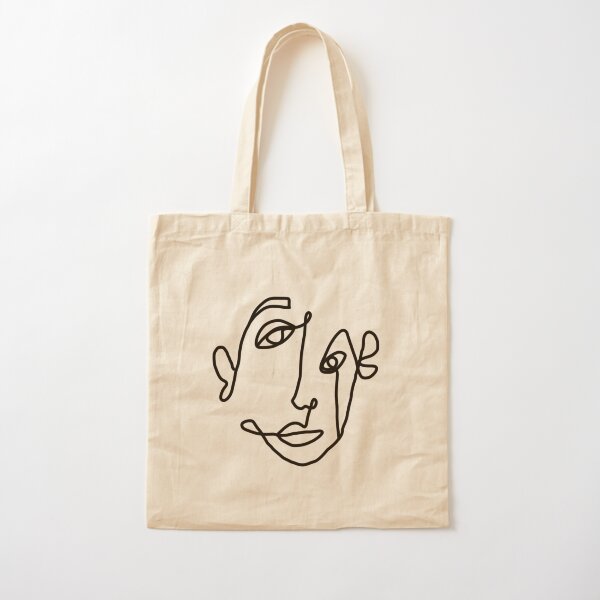 GESICHT Baumwolltasche