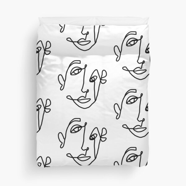 FACE Duvet Cover