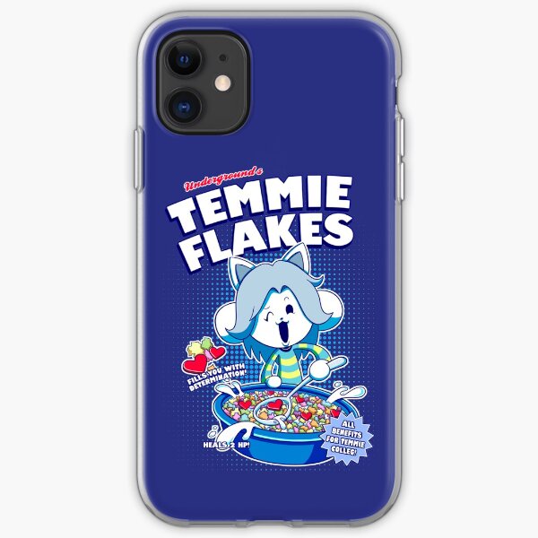 Temmie Flakes! iPhone Soft Case