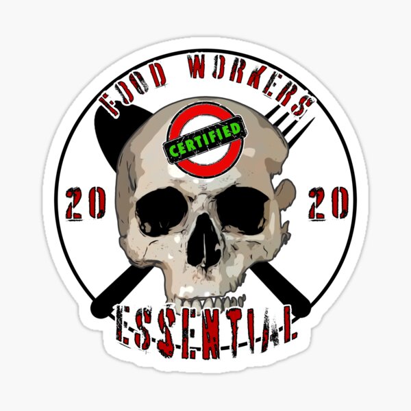 Essential Employee (food service) Sticker
