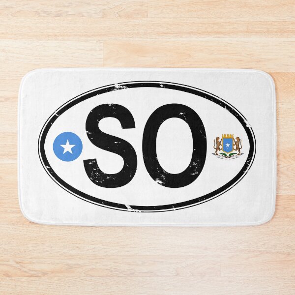 Item preview, Somalia Oval Country Code Decal designed and sold by rogue-design.
