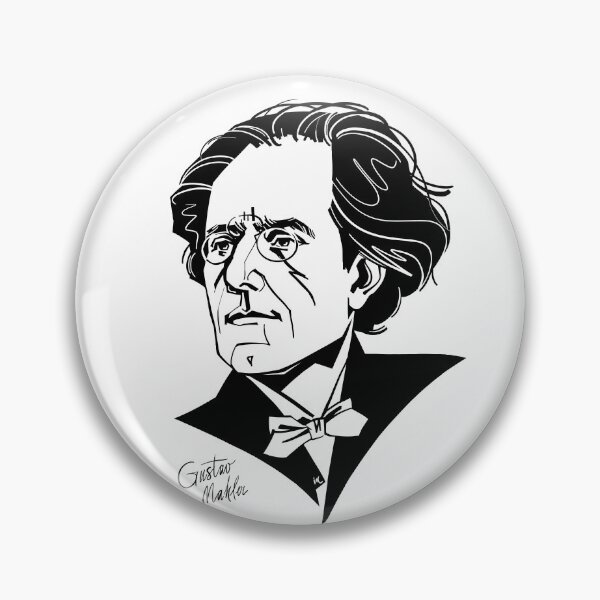 Item preview, Gustav Mahler designed and sold by Irina Ivanova.