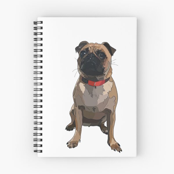 Item preview, Rudy the pug  designed and sold by Kaylen Dailey.