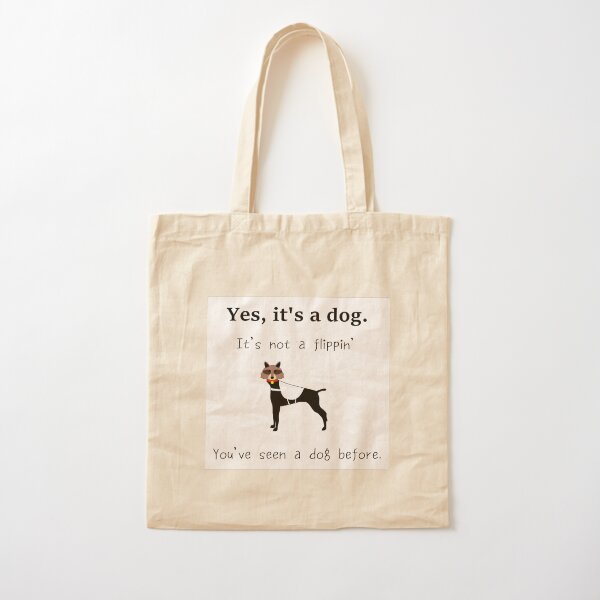 tote bag for dog stuff