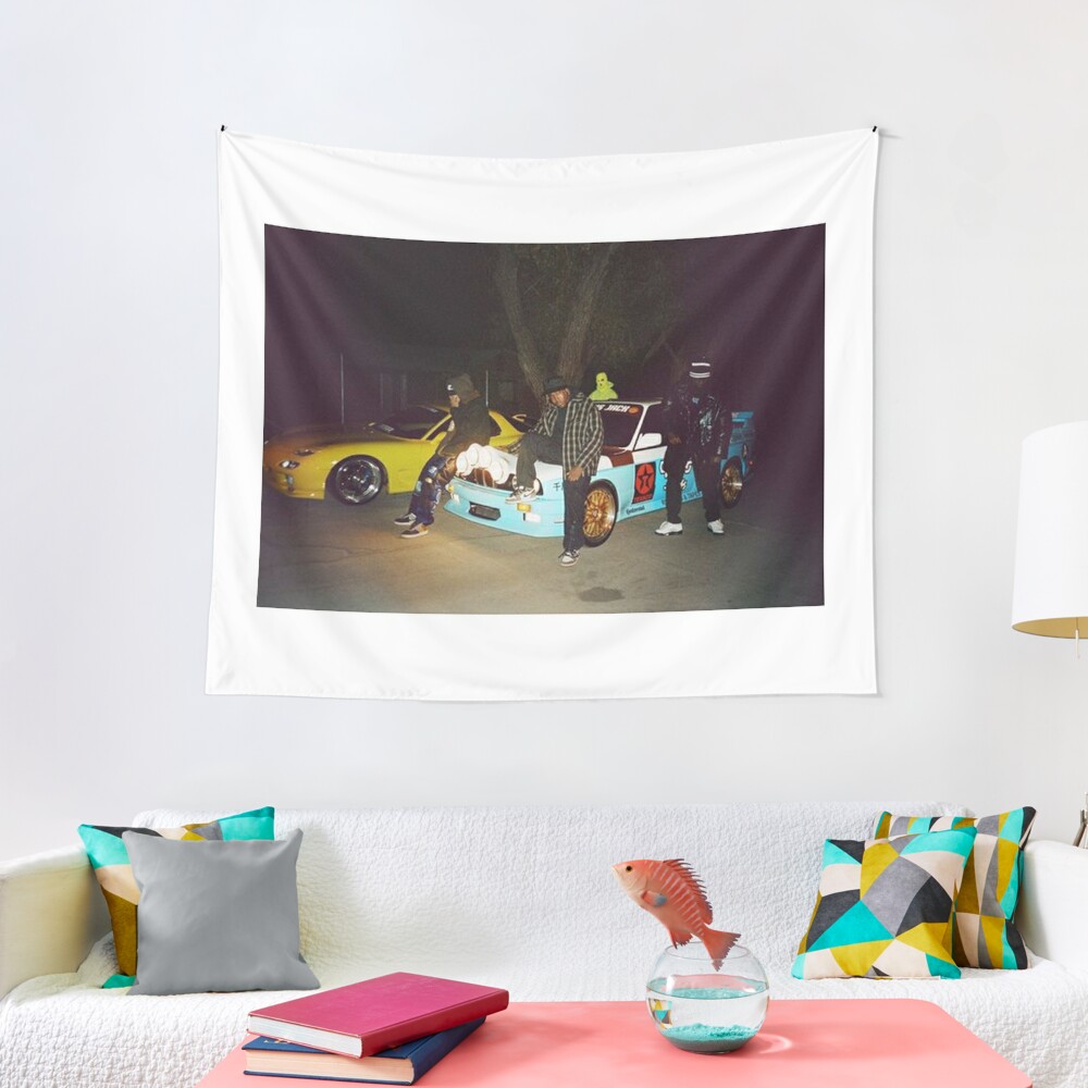 JACKBOYS & Travis Scott Art Music Album Poster Hanging Tapestry Flag 3FT/4FT 