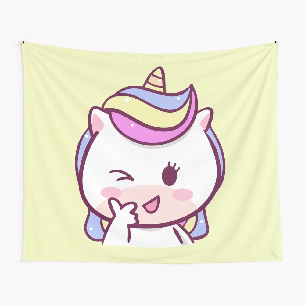 Impression Montee Petit Bebe Licorne Clin D Oeil Mignon Cadeau Pour Garcons Filles Par Unicornartwork Redbubble
