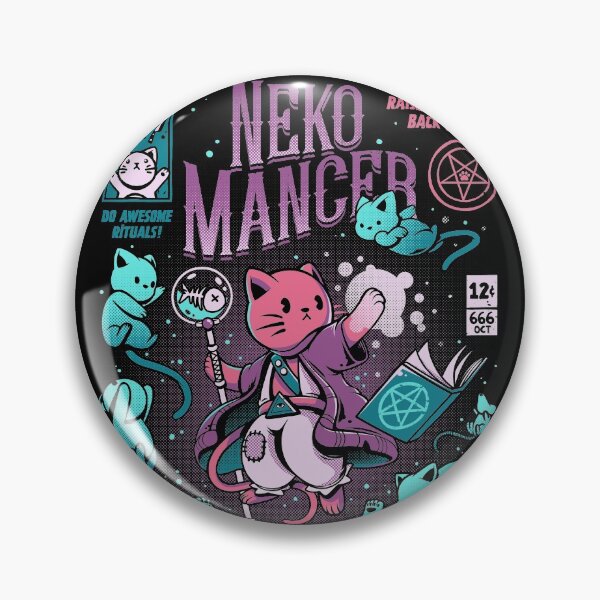 Item preview, Nekomancer designed and sold by Ilustrata®.
