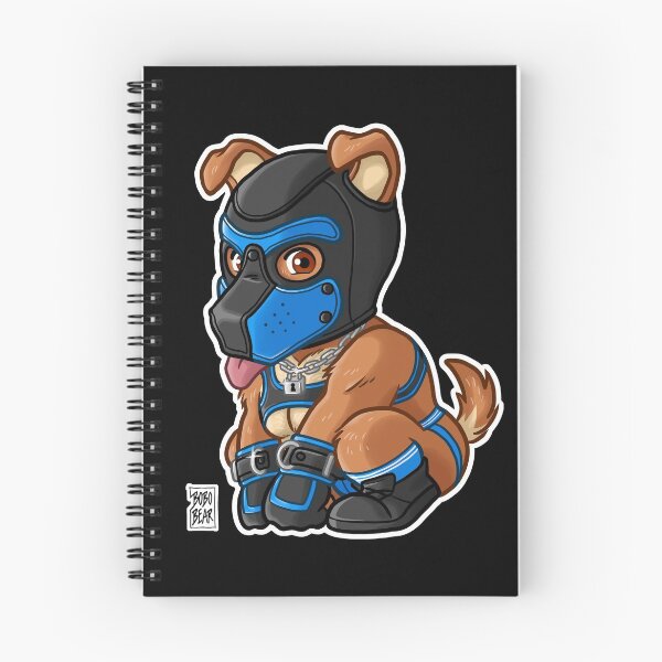 Item preview, PLAYFUL PUPPY - BLUE MASK - BEARZOO SERIES designed and sold by bobobear.