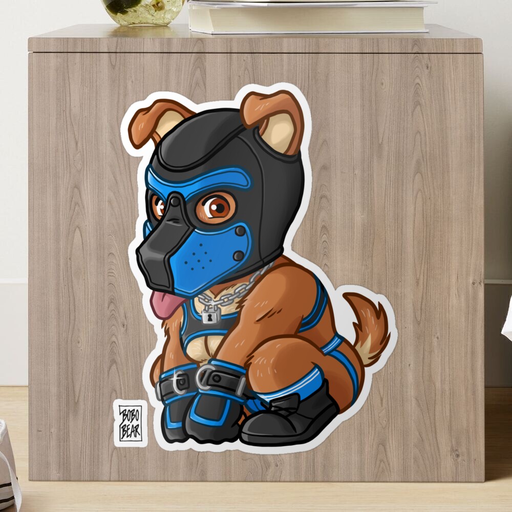 PLAYFUL PUPPY - BLUE MASK - BEARZOO SERIES