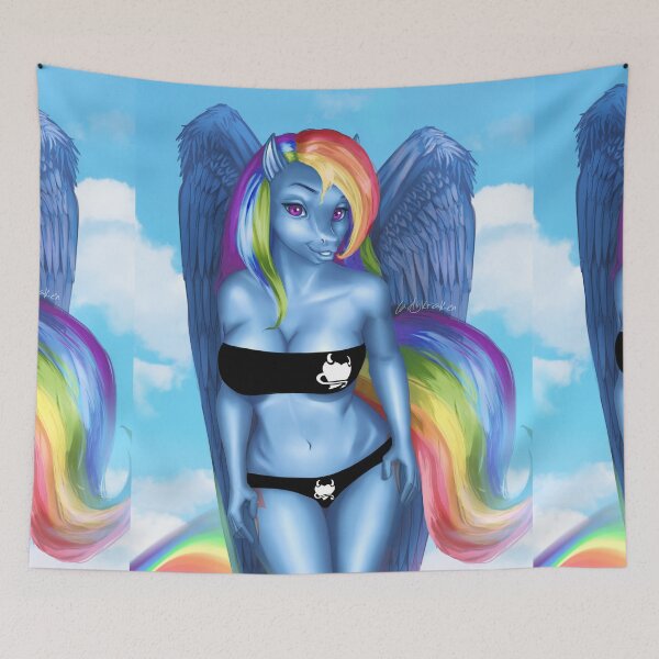 Item preview, Rainbow Bikini Anthro designed and sold by ladykraken.