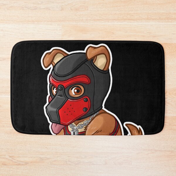 Item preview, PLAYFUL PUPPY - RED MASK - BEARZOO SERIES designed and sold by bobobear.