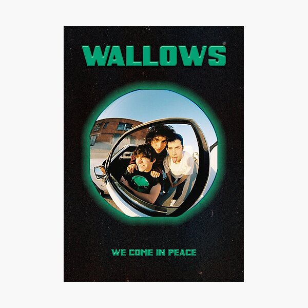 WALLOWS COME IN PEACE Photographic Print