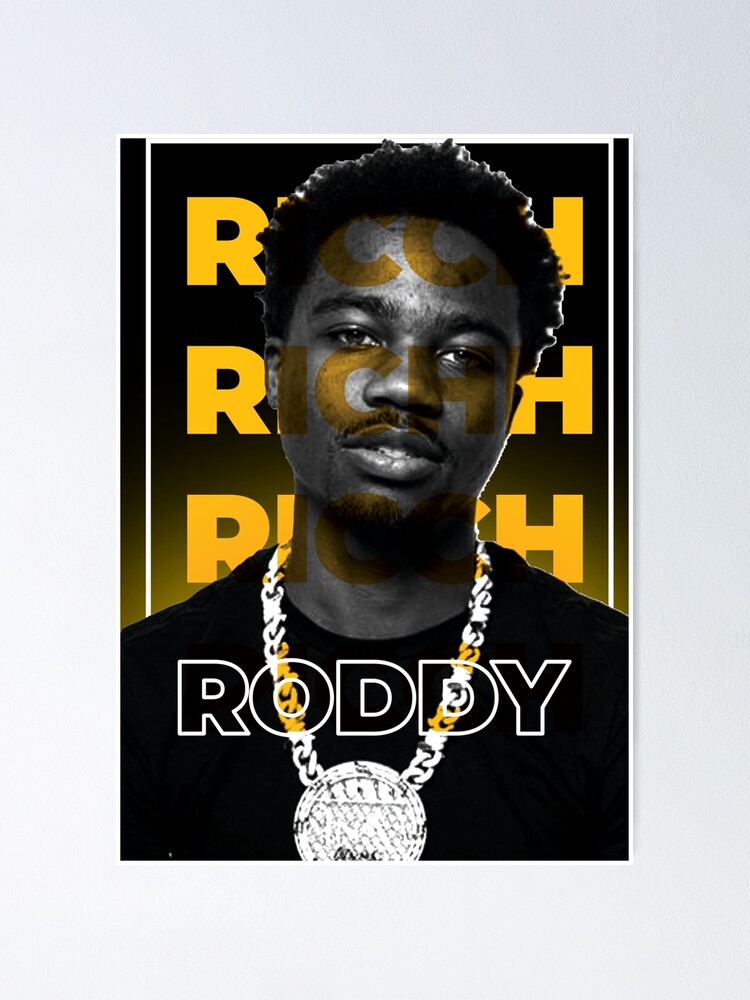&quot;Roddy Ricch - One of my fav&quot; Poster by Pction | Redbubble
