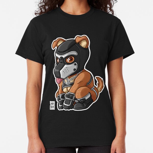 PLAYFUL PUPPY - WHITE MASK - BEARZOO SERIES Classic T-Shirt