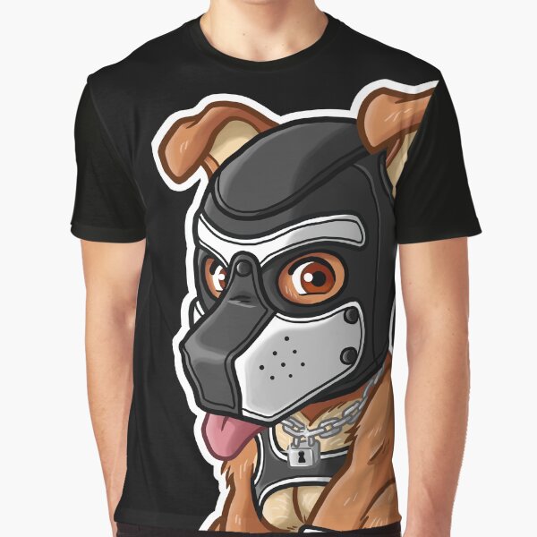 PLAYFUL PUPPY - WHITE MASK - BEARZOO SERIES Graphic T-Shirt
