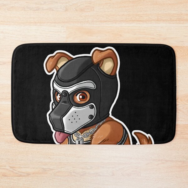 Item preview, PLAYFUL PUPPY - WHITE MASK - BEARZOO SERIES designed and sold by bobobear.