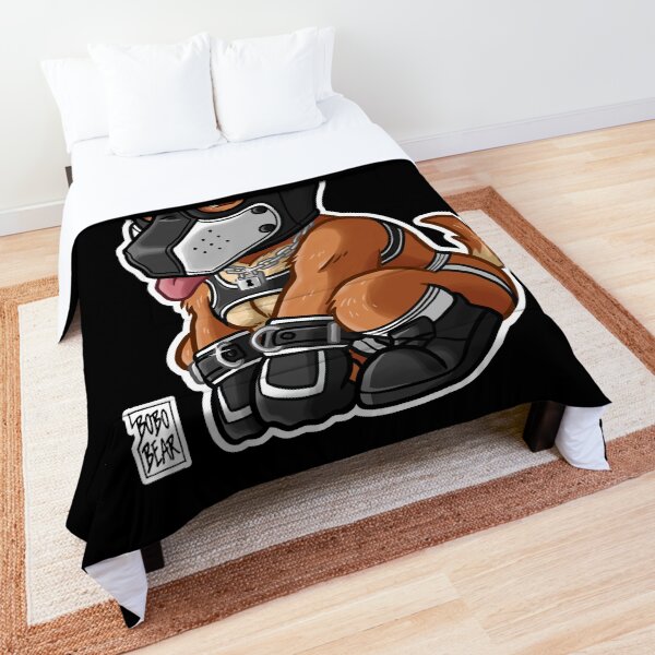 PLAYFUL PUPPY - WHITE MASK - BEARZOO SERIES Comforter