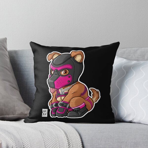 Item preview, PLAYFUL PUPPY - PINK MASK - BEARZOO SERIES designed and sold by bobobear.