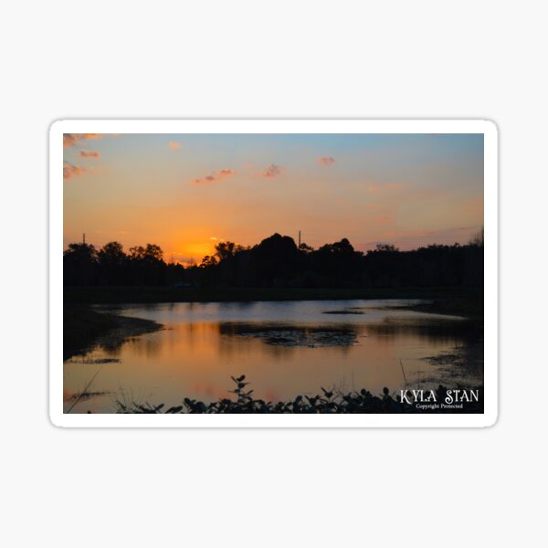 Florida Sunset Sticker