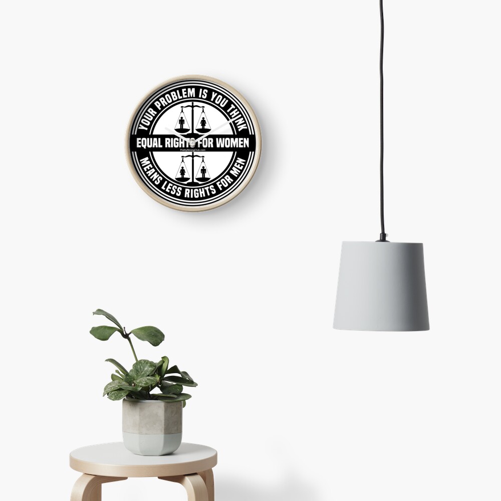 Equal Rights For Women Clock