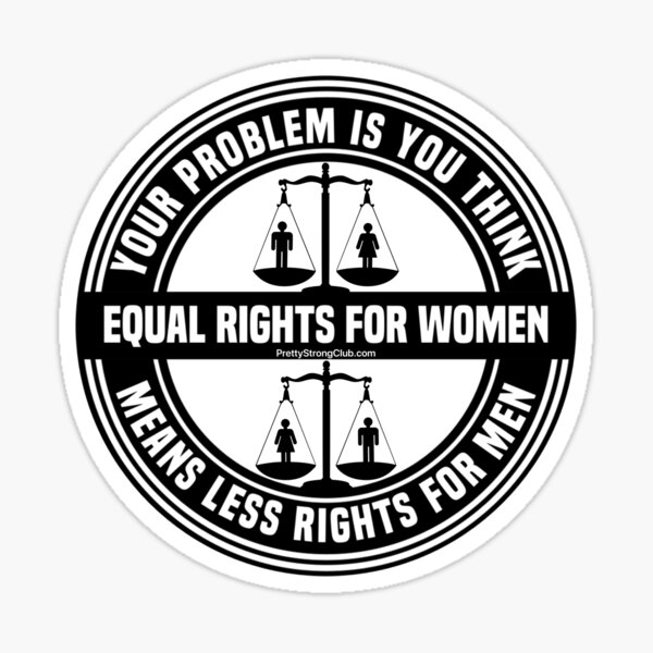 Equal Rights For Women Sticker