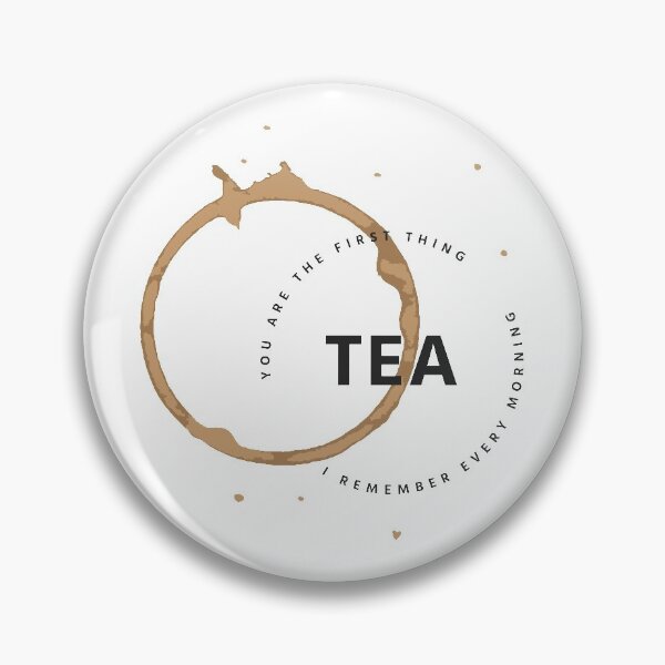 Item preview, TEA Funny Quote Simple Typography Print Design designed and sold by Sadaf F K..