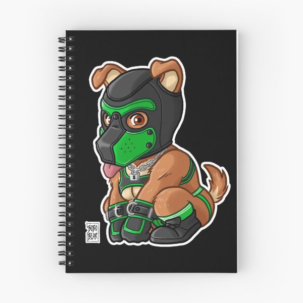Item preview, PLAYFUL PUPPY - GREEN MASK - BEARZOO SERIES designed and sold by bobobear.