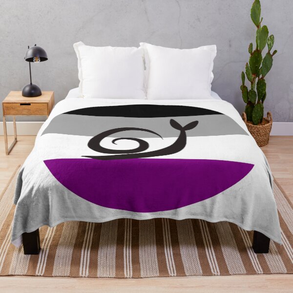 Item preview, Asexual Ace Minimalist Pride Snail Logo designed and sold by PrideSnails.