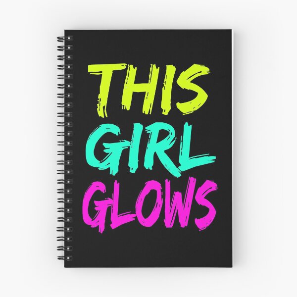 Item preview, This Girl Glows Glow Birthday Party product designed and sold by RedmonsDesigns.