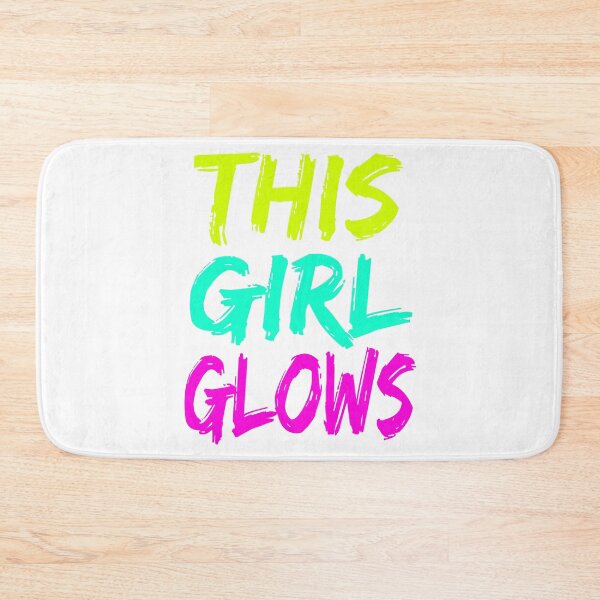Item preview, This Girl Glows Glow Birthday Party product designed and sold by RedmonsDesigns.