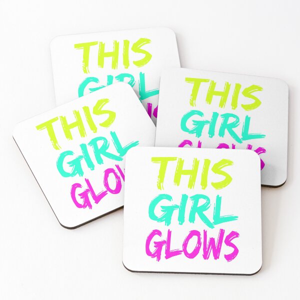 Item preview, This Girl Glows Glow Birthday Party product designed and sold by RedmonsDesigns.