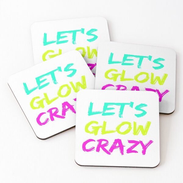 Item preview, Let's Glow Crazy Glow Birthday Party design designed and sold by RedmonsDesigns.