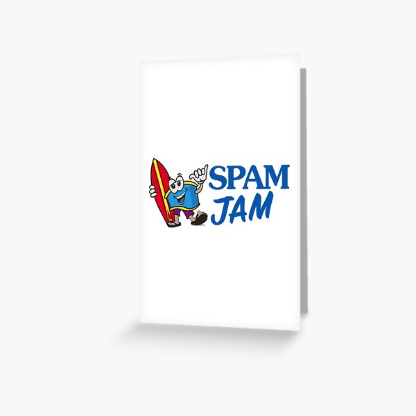 Spam Jam Greeting Card