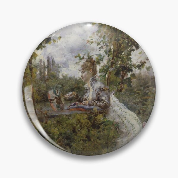Item preview, Giovanni Boldini - In the Garden designed and sold by Rehs.