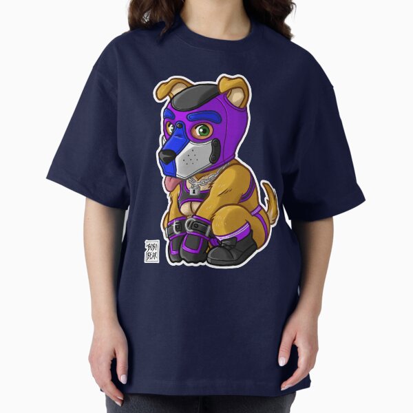 Item preview, PLAYFUL PUPPY - PURPLE MASK - BEARZOO SERIES designed and sold by bobobear.
