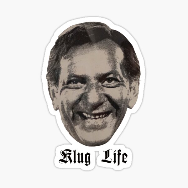Klug Life - Jack Klugman Sticker