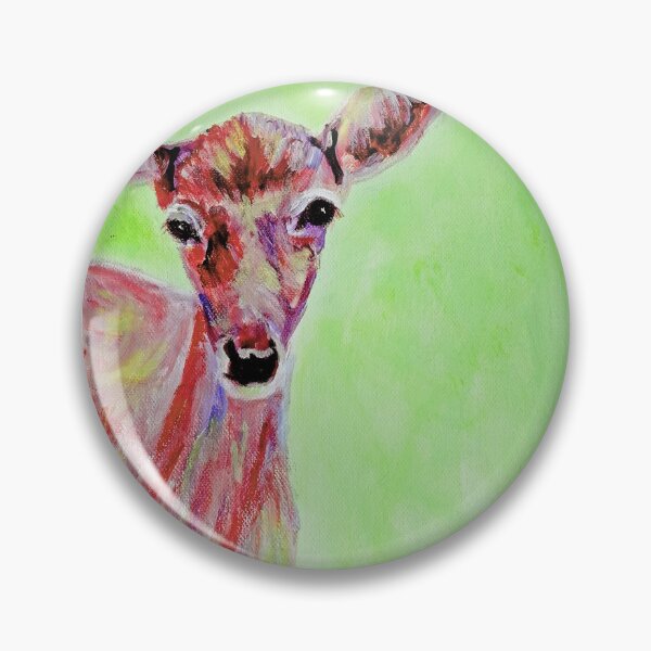 Item preview, Lime Green Doe designed and sold by carolineskinnerart.