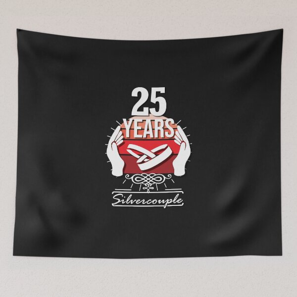 Item preview, 25 Years - Silvercouple! designed and sold by Cutebutfunny.