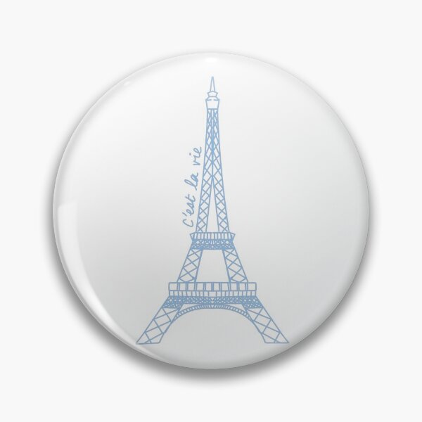 Item preview, Eiffel tower - baby blue designed and sold by taylormeddy.