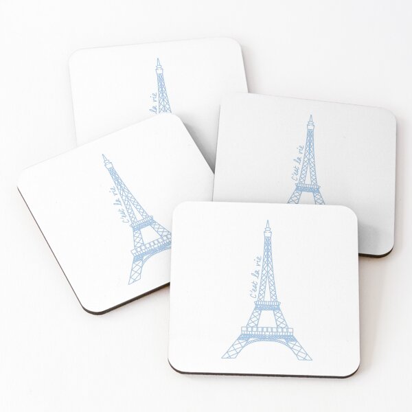 Item preview, Eiffel tower - baby blue designed and sold by taylormeddy.
