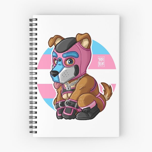 Item preview, PLAYFUL PUPPY - TRANSGENDER FLAG - BEARZOO SERIES designed and sold by bobobear.
