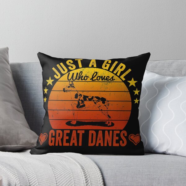 Item preview, Just A Girl Who Loves Great Danes designed and sold by jonawillian.