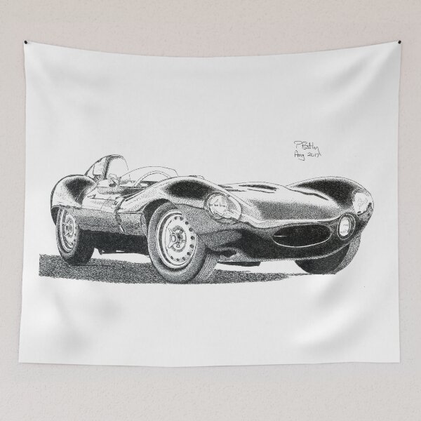 Item preview, Jaguar D Type designed and sold by Pete Bottomley.